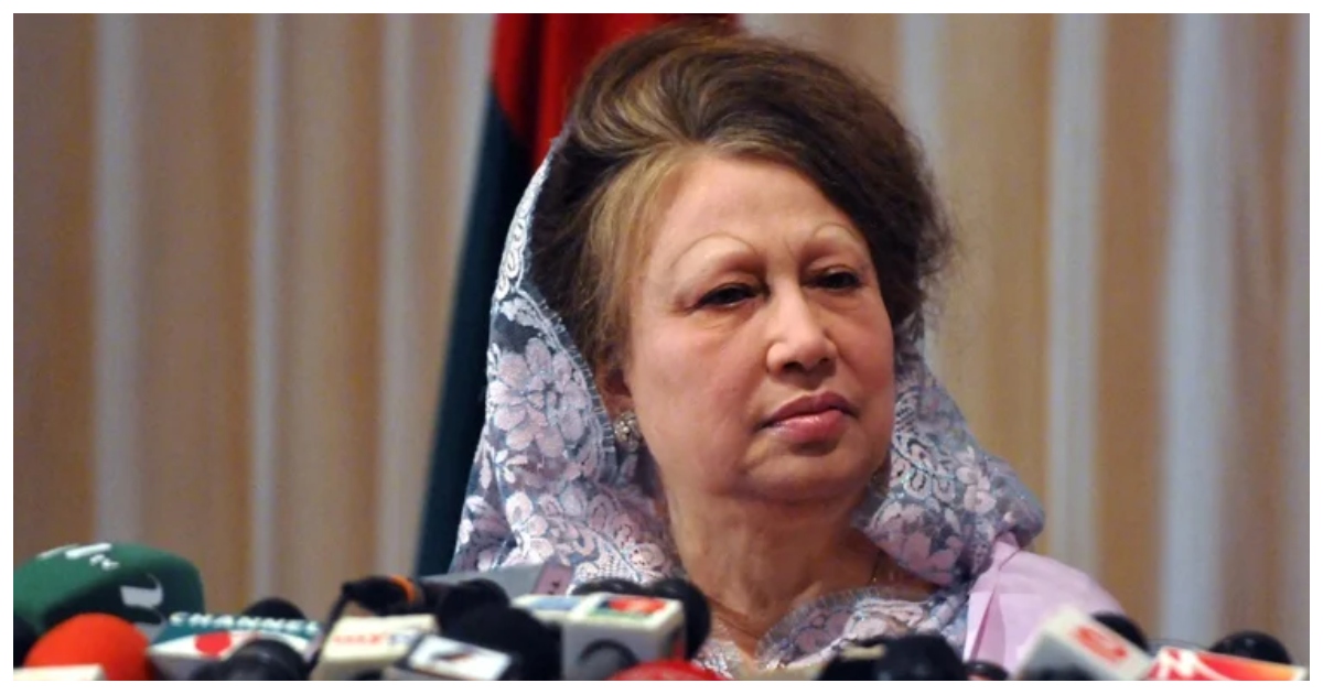 সাবেক প্রধানমন্ত্রী বেগম খালেদা জিয়া। ছবি: বাসস